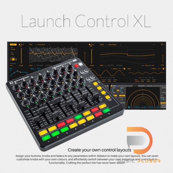 DJ機材 Novation Launch Control XL Novation Launch Control XL Black Midi controller